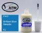 Preview: Ford, Brilliant Blue Metallic, KJ: 20ml Lackstift, von ATW Autoteile West.